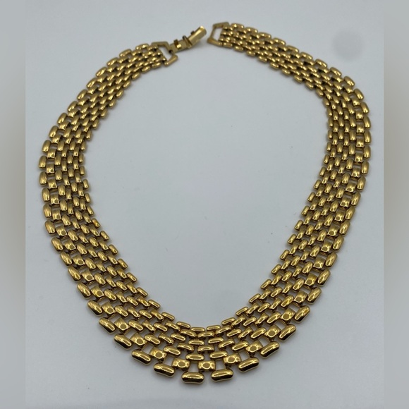 Napier Watch Band Collar Necklace (Susan Caplan Rediscovered) 1980’s - Picture 5 of 9